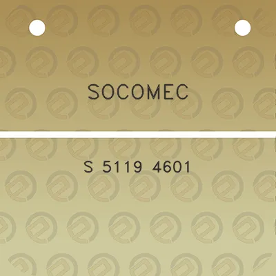 socomec-s-5119-4601