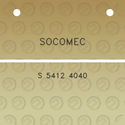 socomec-s-5412-4040