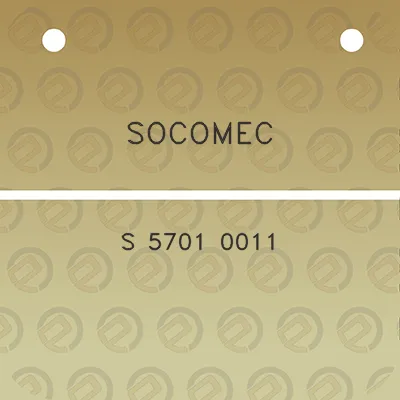 socomec-s-5701-0011