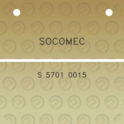 socomec-s-5701-0015