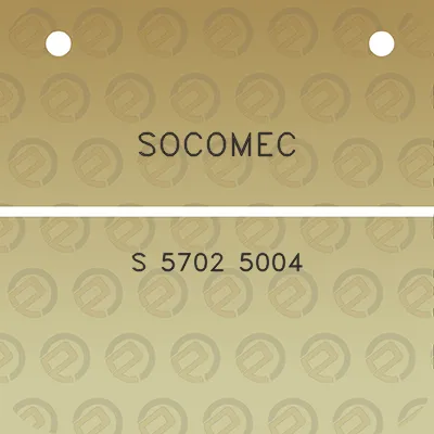 socomec-s-5702-5004