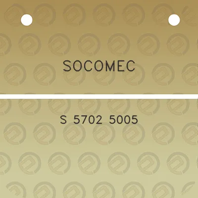 socomec-s-5702-5005