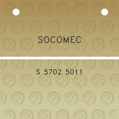 socomec-s-5702-5011