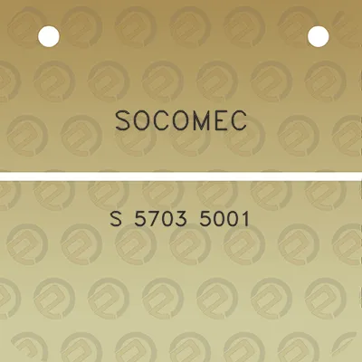 socomec-s-5703-5001