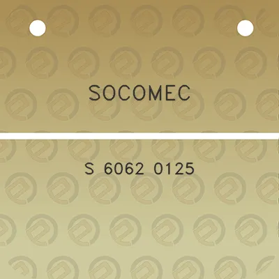 socomec-s-6062-0125