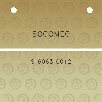 socomec-s-6063-0012