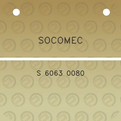 socomec-s-6063-0080