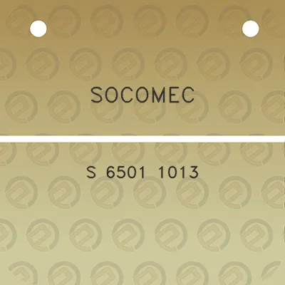 socomec-s-6501-1013