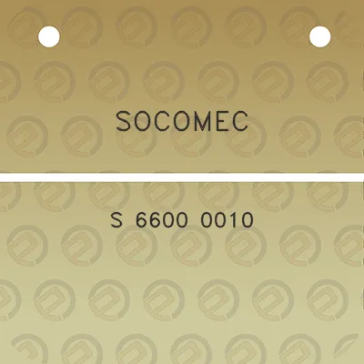 socomec-s-6600-0010