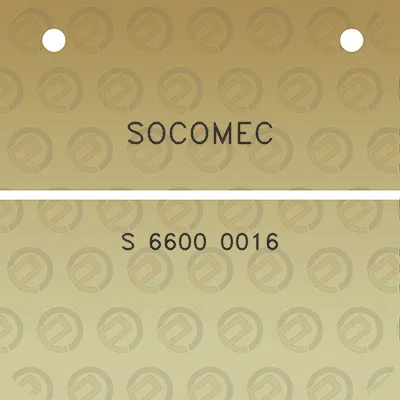 socomec-s-6600-0016