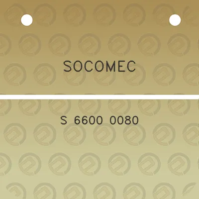 socomec-s-6600-0080