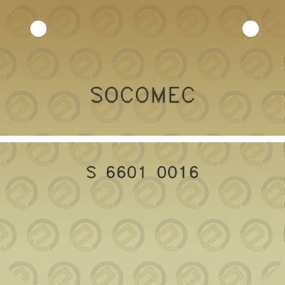 socomec-s-6601-0016