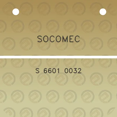 socomec-s-6601-0032