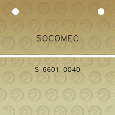 socomec-s-6601-0040