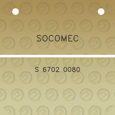 socomec-s-6702-0080