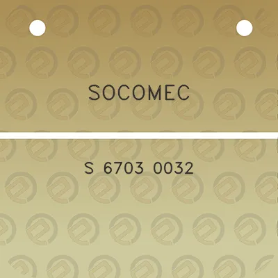 socomec-s-6703-0032