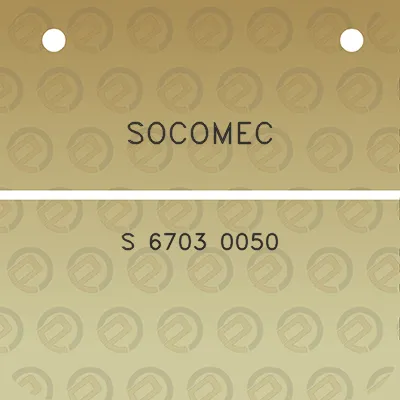 socomec-s-6703-0050