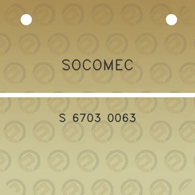 socomec-s-6703-0063