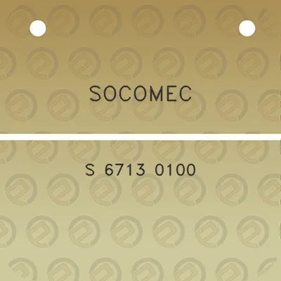 socomec-s-6713-0100