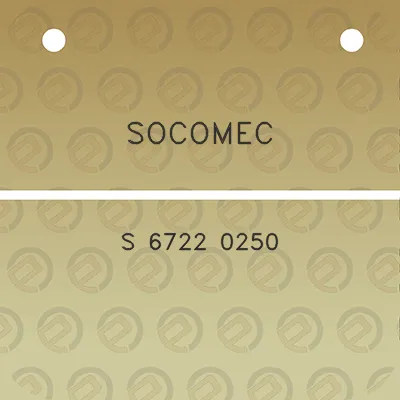 socomec-s-6722-0250