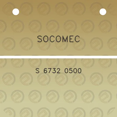 socomec-s-6732-0500