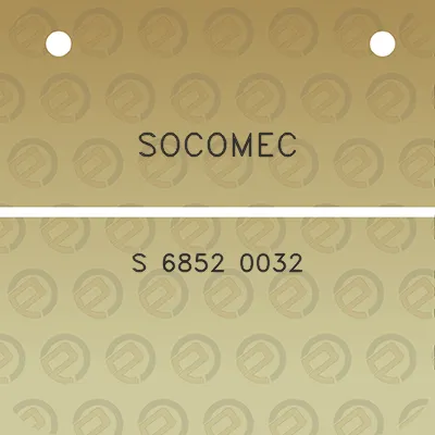 socomec-s-6852-0032