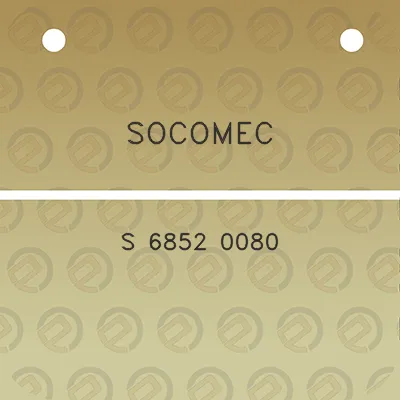 socomec-s-6852-0080