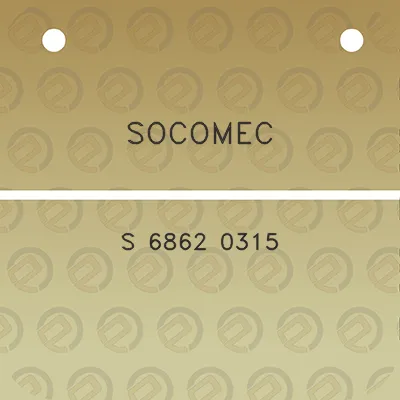 socomec-s-6862-0315