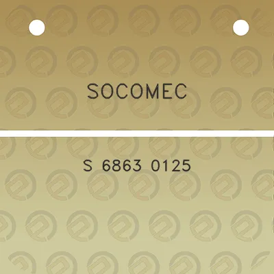 socomec-s-6863-0125