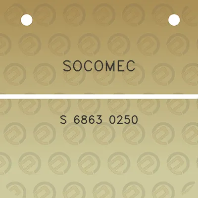 socomec-s-6863-0250