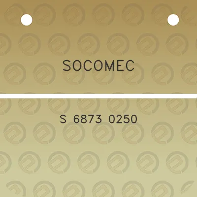 socomec-s-6873-0250