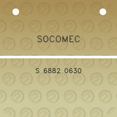 socomec-s-6882-0630