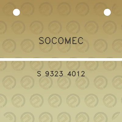 socomec-s-9323-4012