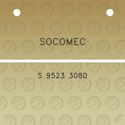 socomec-s-9523-3080