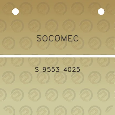 socomec-s-9553-4025