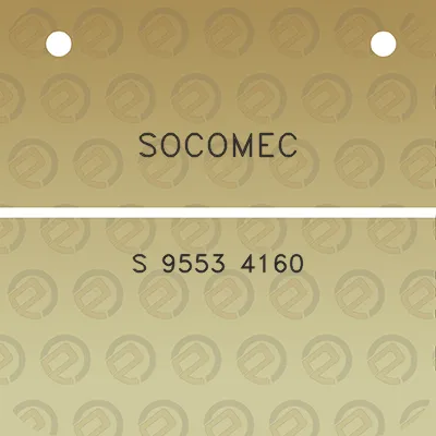 socomec-s-9553-4160