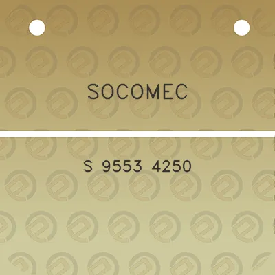 socomec-s-9553-4250