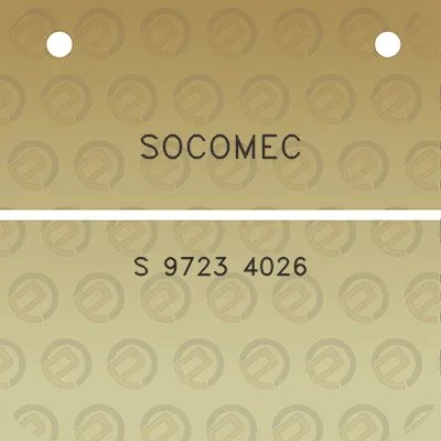 socomec-s-9723-4026