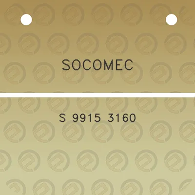 socomec-s-9915-3160