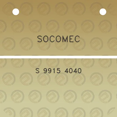 socomec-s-9915-4040