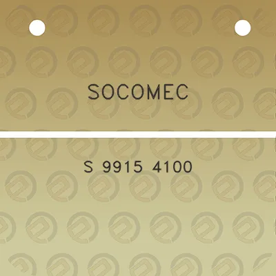 socomec-s-9915-4100