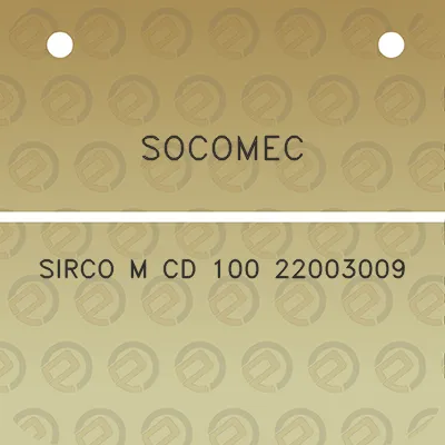 socomec-sirco-m-cd-100-22003009