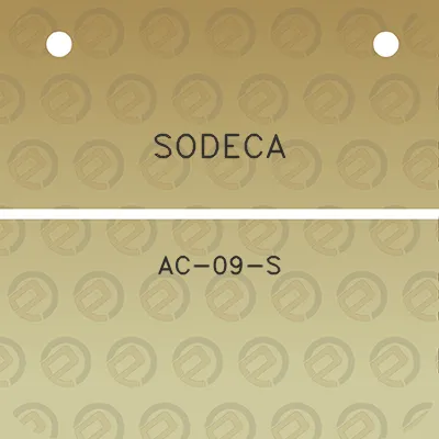 sodeca-ac-09-s