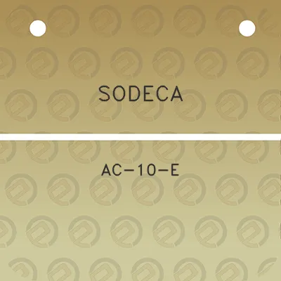 sodeca-ac-10-e