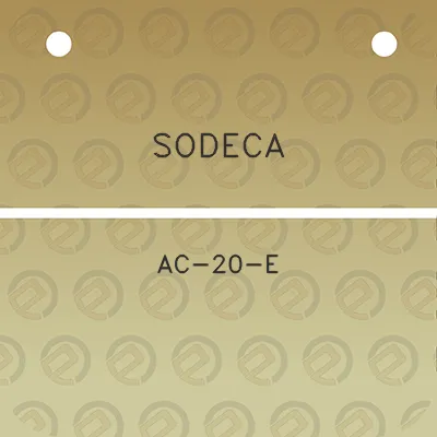 sodeca-ac-20-e