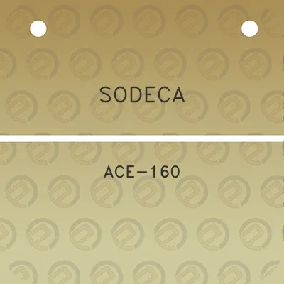 sodeca-ace-160