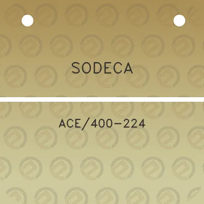 sodeca-ace400-224