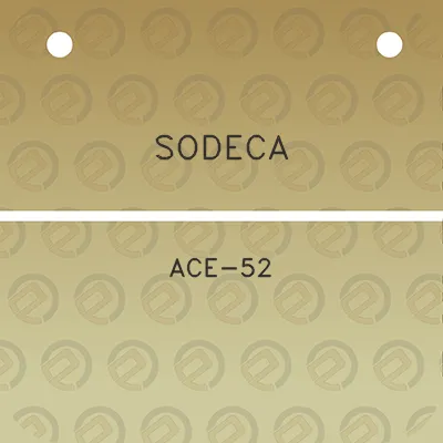 sodeca-ace-52