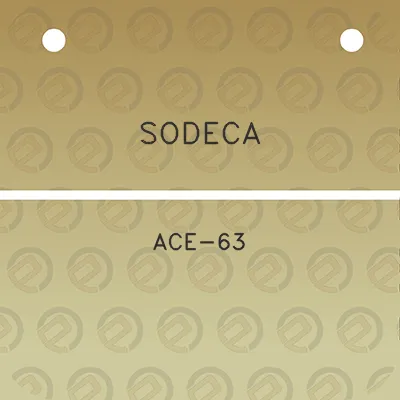 sodeca-ace-63