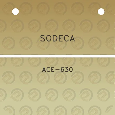 sodeca-ace-630